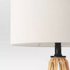 Boho Rattan Table Lamp Brown