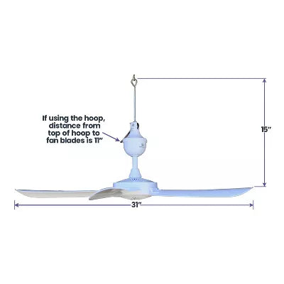 Pergola Portable Ceiling Fan