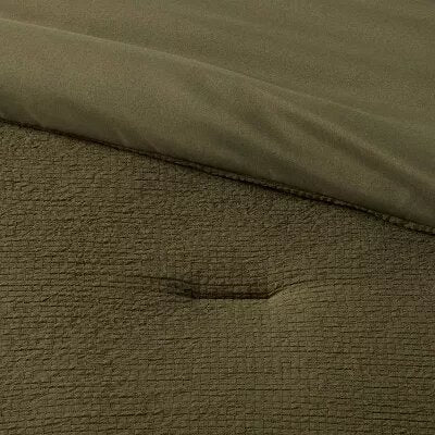12 Pieces Micro Texture Comforter & Sheet Bedding Set - Size: King