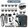 Lithium Ion Pro Haircutting Kit with Rechargeable Cordless Hair Clipper and Battery Touch Up Hair Trimmer