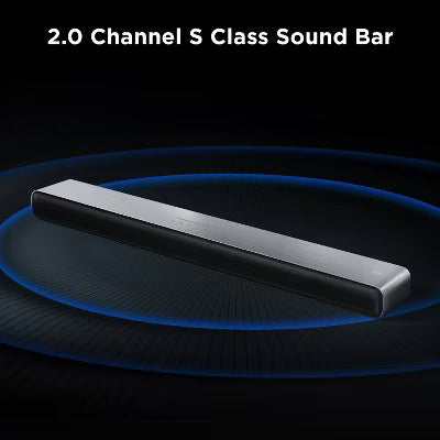 Channel Sound Bar: USB, HDMI, Bluetooth, Wall Mountable