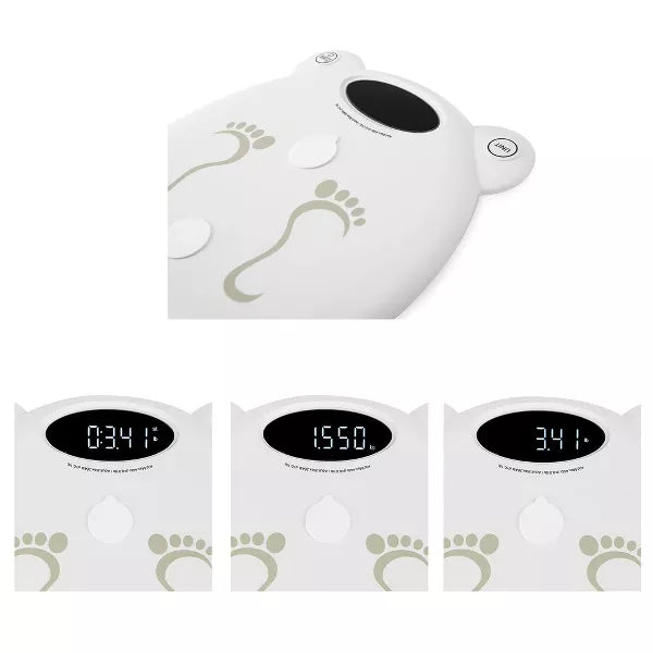 Big Moments 3-in-1 Baby, Adult & Pet Digital Weighing Scale with Sensitive Touch Button
