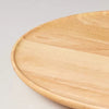 Wooden Pedestal Lazy Susan Natural