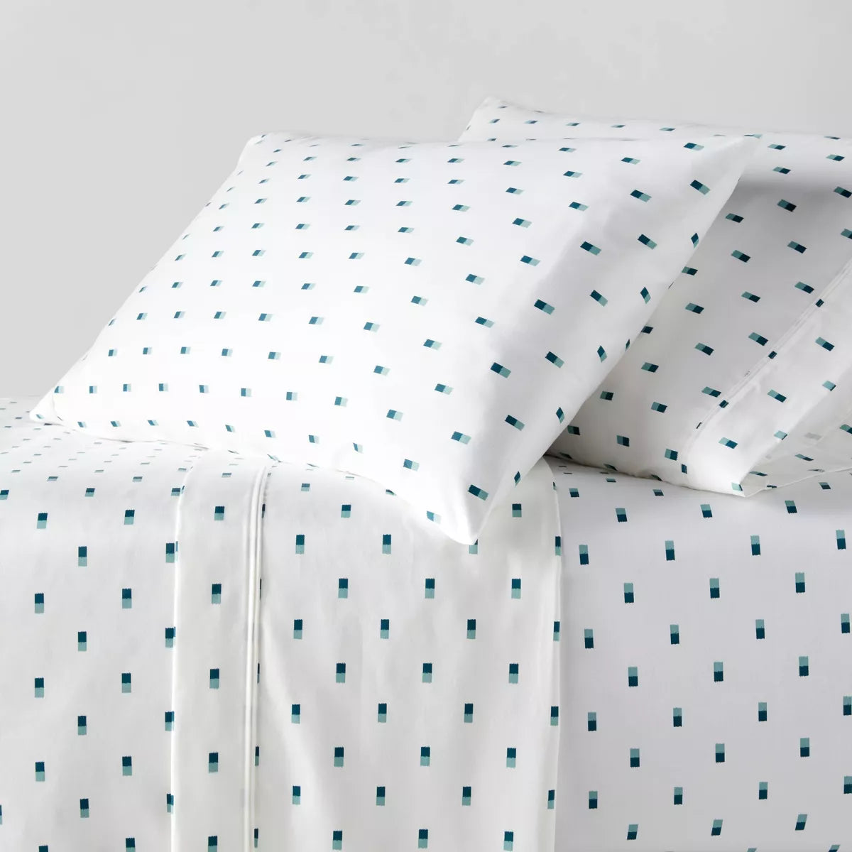Printed Performance 400 Thread Count Sheet Set Queen