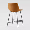 1 Piece Upholstered Counter Height Barstool