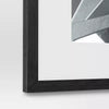 'Well Hello There' Framed Wall Poster -  Modern Lithograph Art, Polystyrene Frame