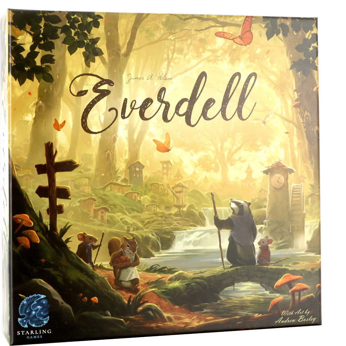 Everdell Game: Strategy Board for Creative Thinking & War
