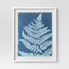 (Set of 2) Float Mount Plant Print Framed Wall Poster Set White: Vertical Canvas Art, Hardwood Frame