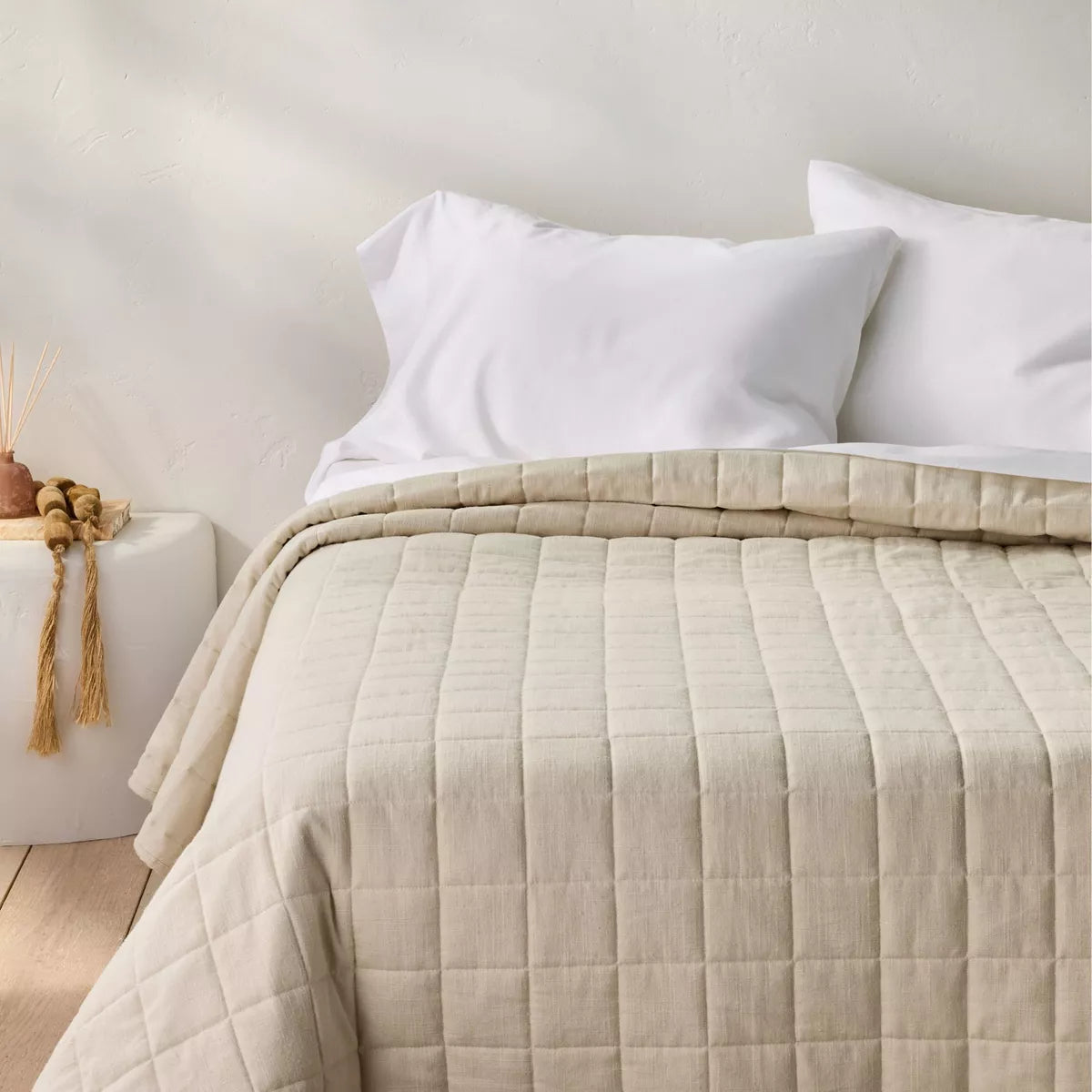 Heavyweight Linen Blend Quilt - Full/Queen