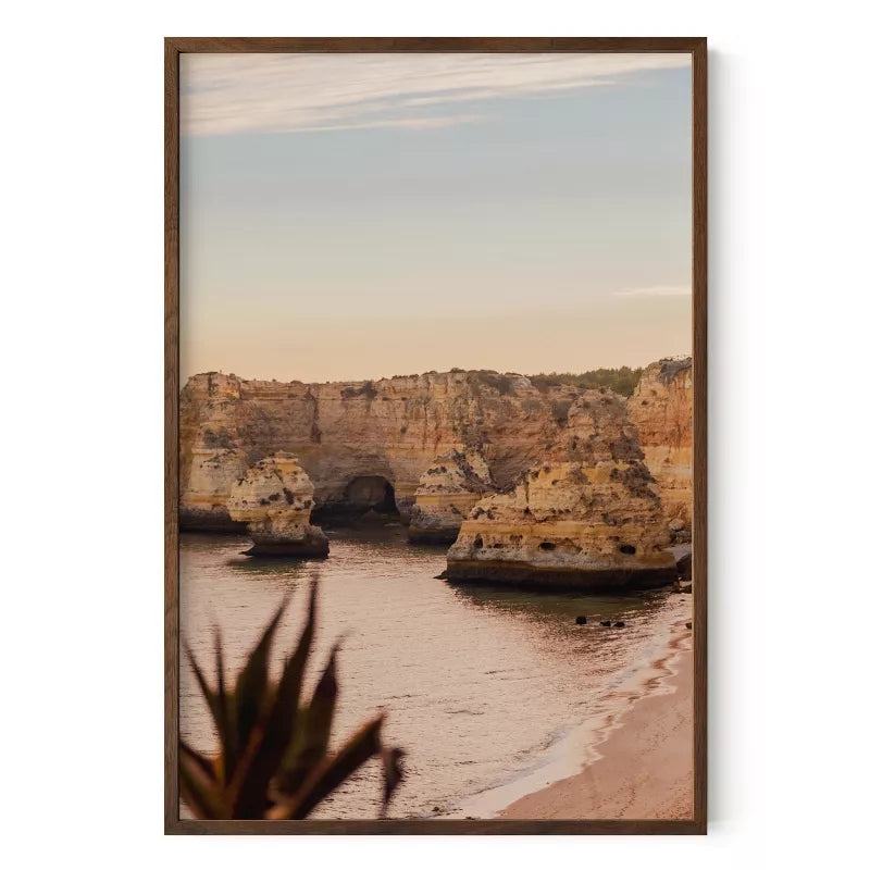 Oak Wood Single Picture Frame with Plexiglass Cover 1-Piece