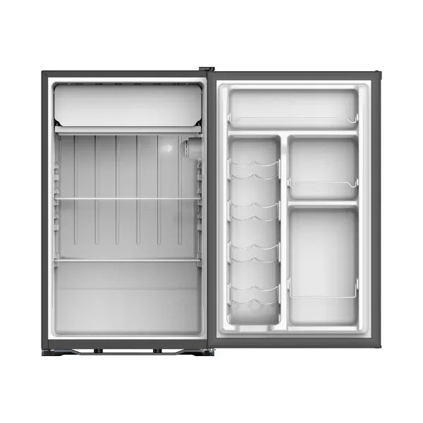 Refrigerator - Black: Compact Freezer, Energy Star, Mini Fridge for Dorms, Adjustable Shelves