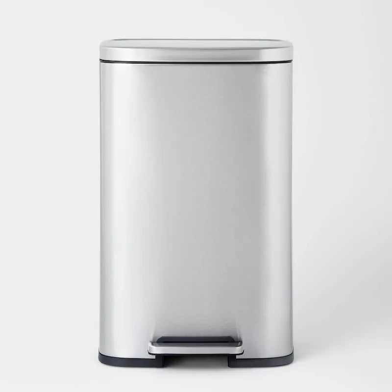 Rectangular Step Trash Can