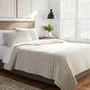 Flannel Windowpane Quilt - King