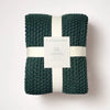 Chunky Knit Bed Blanket - Full/Queen