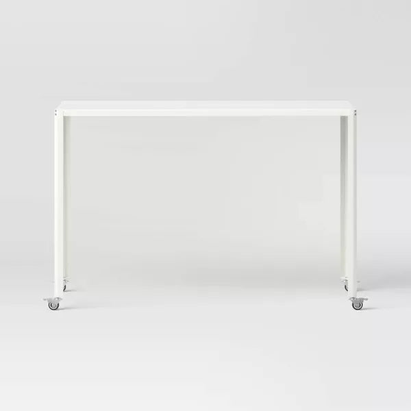 Metal Rolling Computer Desk