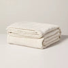 Textured Grid Coverlet Beige King