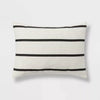 5pc Modern Stripe Comforter Set Off-White - Queen