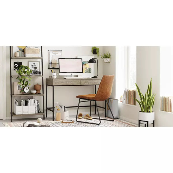 1-Piece Bowden Faux Leather Dining Chairs