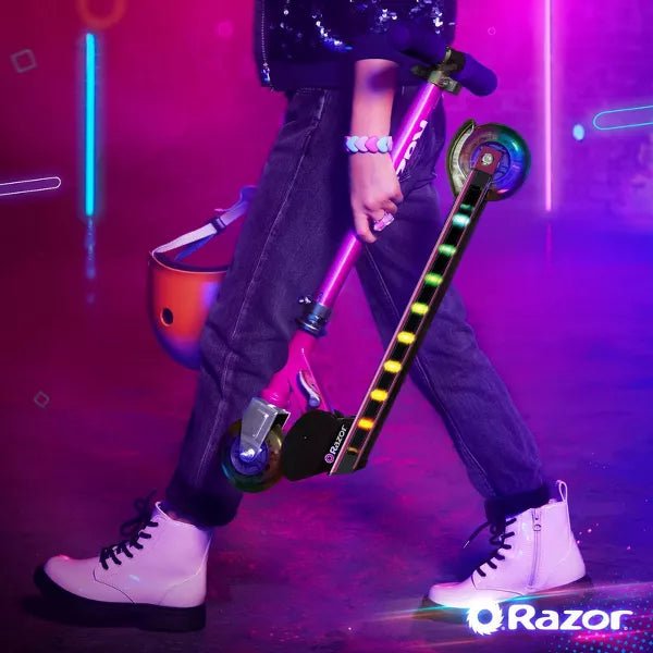 A+ 2 Wheel Scooter with LED Lights