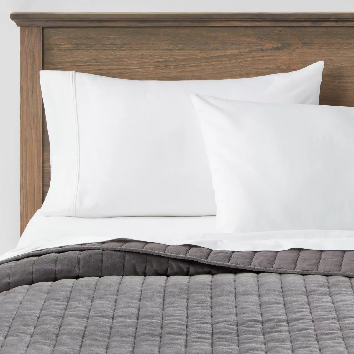 Channel Stitch Velvet Quilt King