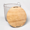 Wire Kids' Storage Floor Bin Gray