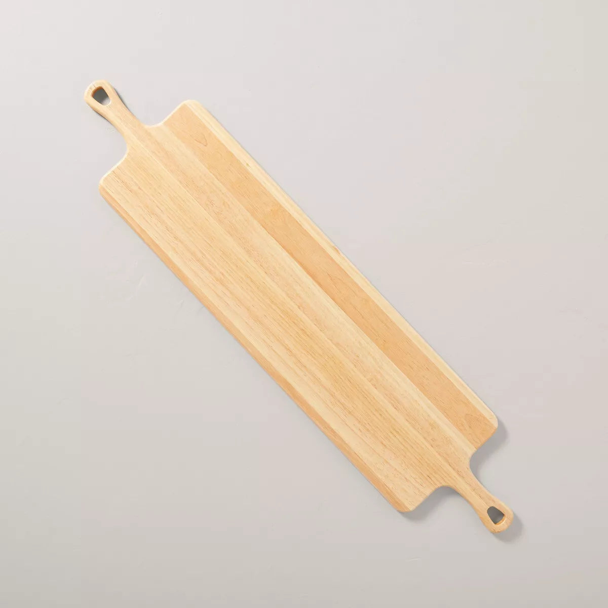 Wooden Paddle Serving Board with Handles