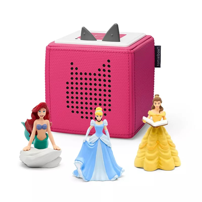 Belle, Cinderella and Ariel Audio Player Bundle: Learning System Accessories for Kids, No Battery Needed