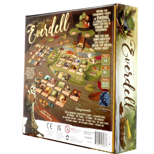 Everdell Game: Strategy Board for Creative Thinking & War