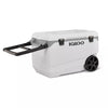 Latitude Rolling Cooler - White: Polyethylene, Tow Handle