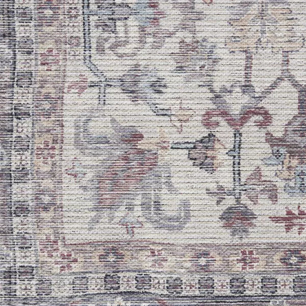 New Concept Washables Vintage Medallion Area Rug 2'2"x8'