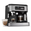 All-In-One Combination Coffee and Espresso Machin: 10-Cup, 15 Bars, Digital Timer, Black