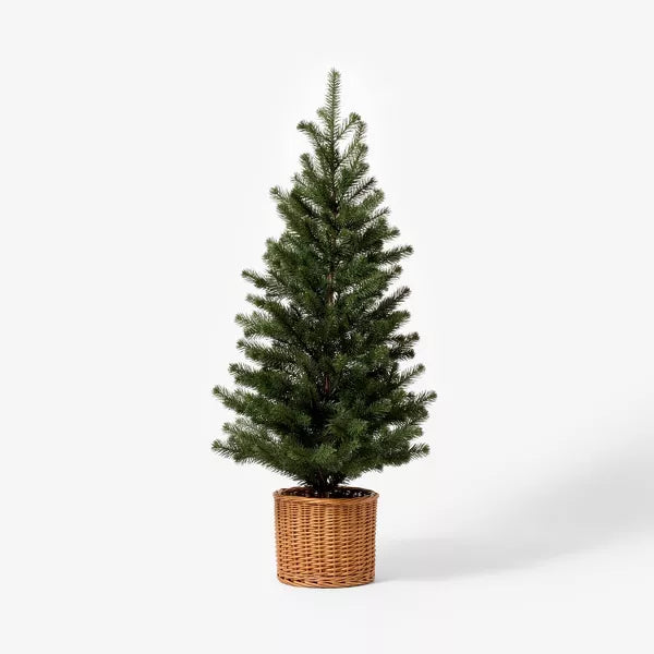 XL Pine Artificial Tree in Basket