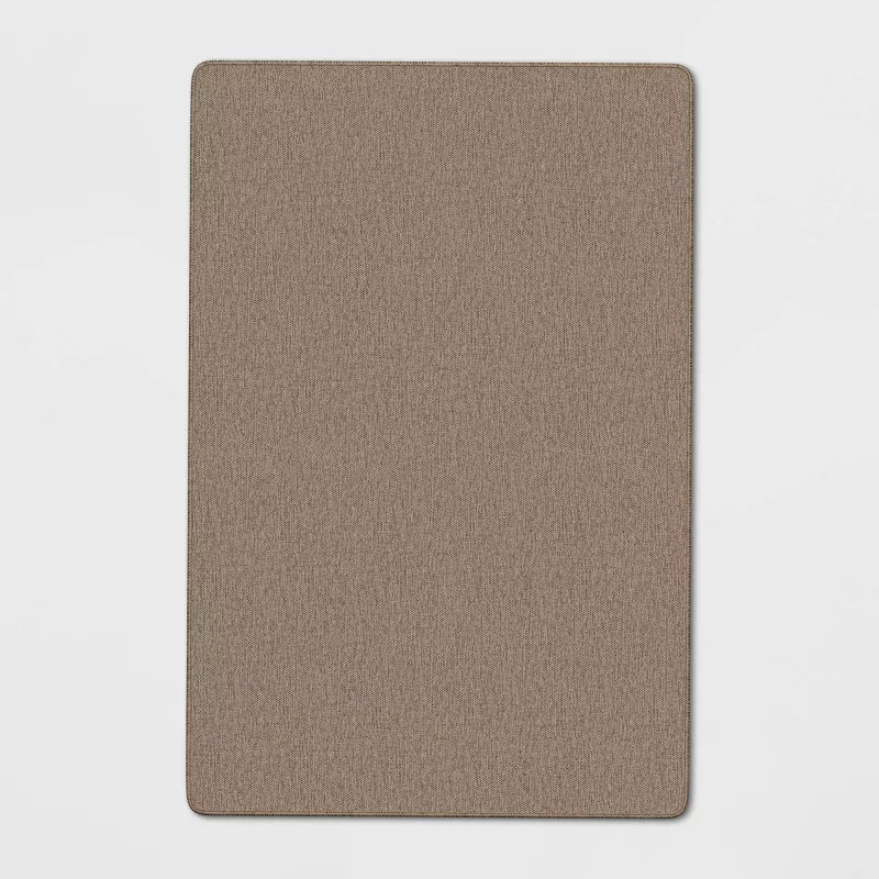 Solid Utility Accent Rug 2'X3'