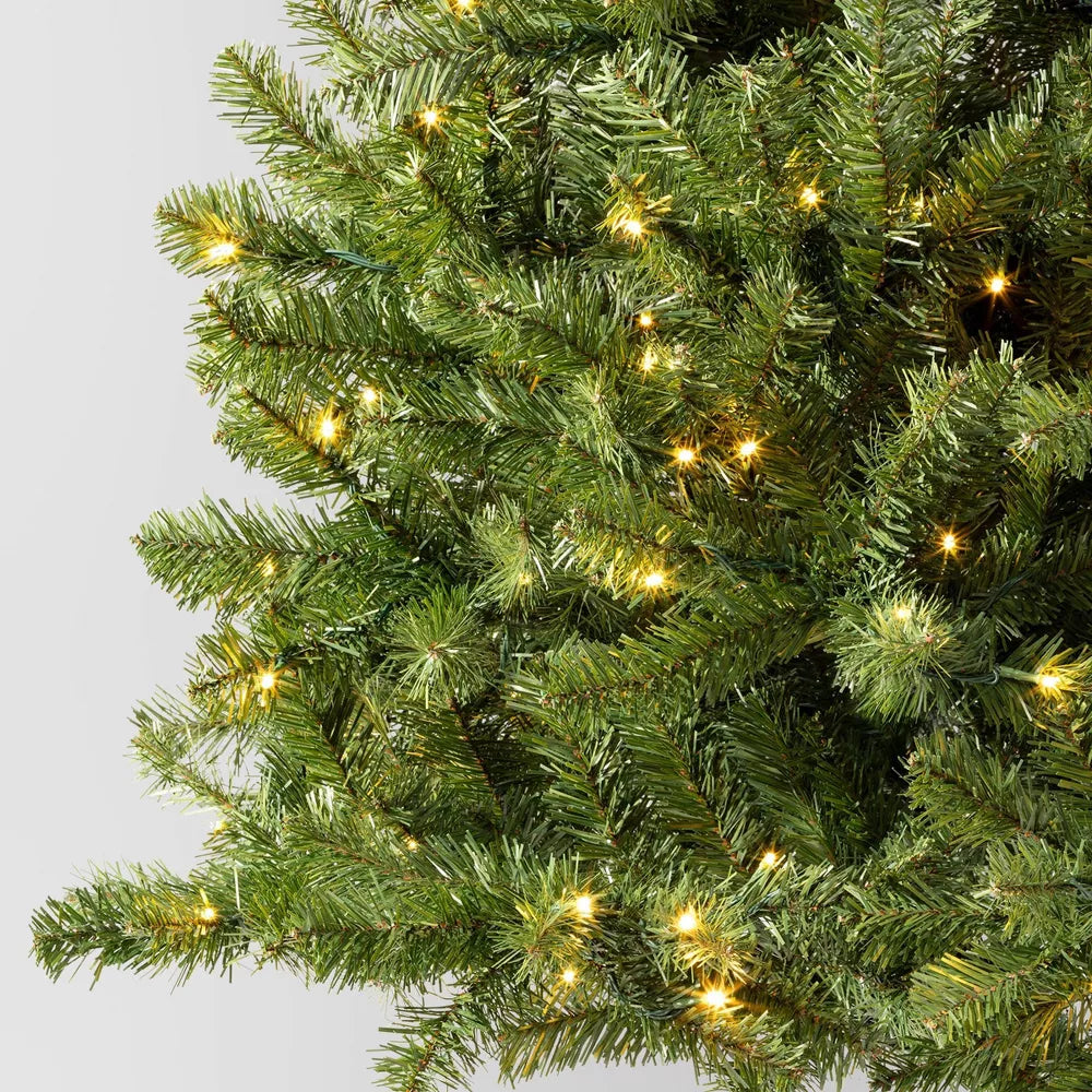 Pre-Lit LED Alberta Spruce Artificial Christmas Tree, final cut