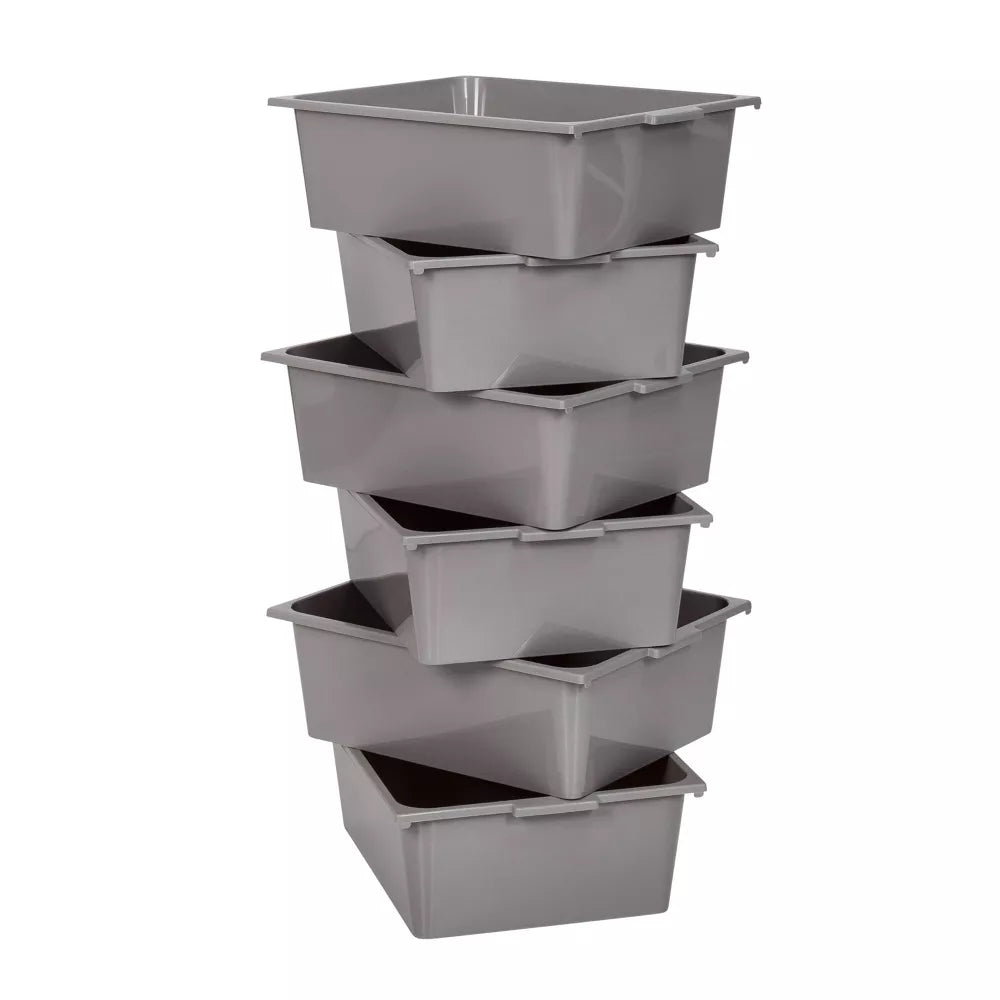 6 Bin rolling cart