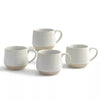 16pc Stoneware Siterra Dinnerware Set White