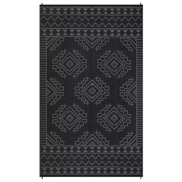 Large Outdoor Waterproof Plastic Straw Rug 9'x12'