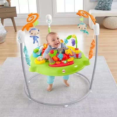 Baby Bouncer Tiger Time Jumperoo Activity Center with Lights Music and Toys