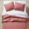 Heavyweight Linen Blend Comforter & Sham Set - King/ california king