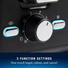 4-Slice Toaster With Extra-Wide Slots Black: Bagel & Bread Toaster, Kitchen Aid, Spot Clean