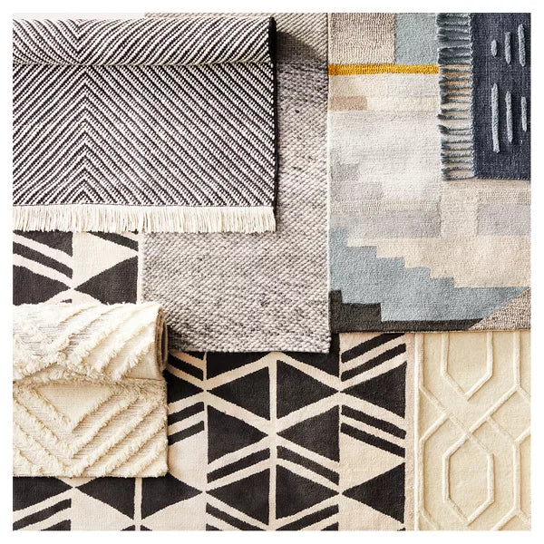 Chunky Knit Wool Woven Rug 2'3"x7'