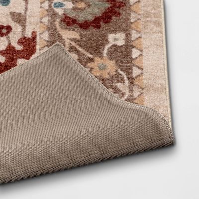 Gianna Persian Style Area Rug Tan - 5'x7'