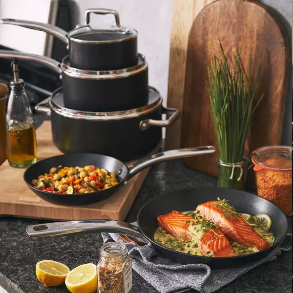 10pc Cookware Set, ProGrade Nonstick Black