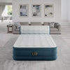 Pillow Top Air Mattress with Electric Pump and Headboard - Queen Size