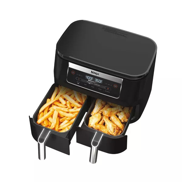 5-in-1 2-Basket Air Fryer with DualZone Technology