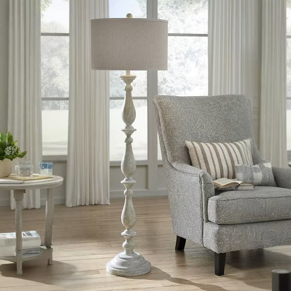 Resin Standing Lamp with 3-Way Switch