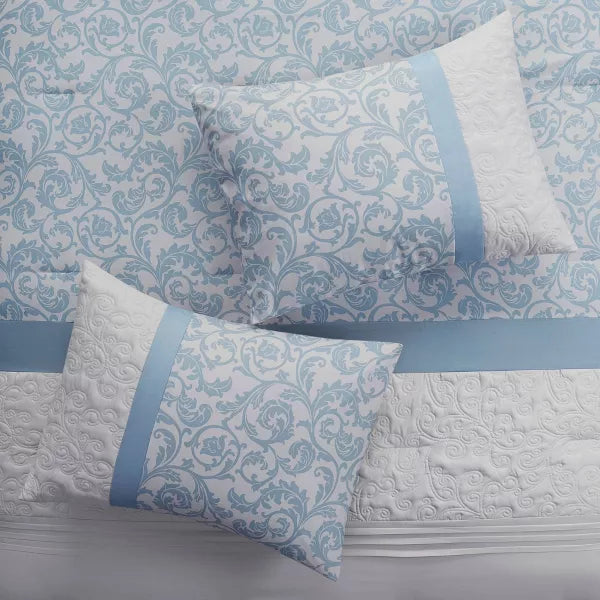 8pc Casey Embroidered Comforter Set