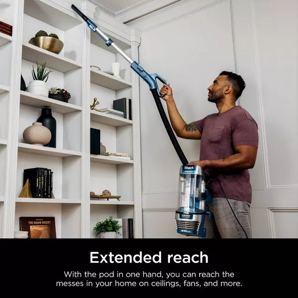 Shark Stratos Upright Vacuum - Navy