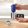 PLUS Faucet Horizontal Mount Water Filtration System Chrome: Best Sink Filter, Lead & Mercury Removal, Easy Install