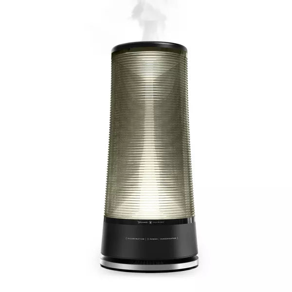 Lucerna Ultrasonic Humidifier: Cool Mist, 2 Settings, Auto Shut-Off, ETL Listed